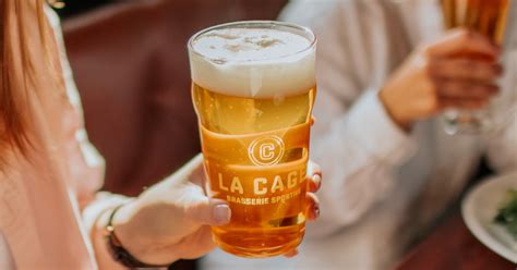 Menu Blonde Cage Montreal Complexe La Cage Brasserie Sportive