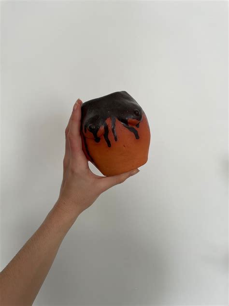 Handmade Terracotta Female Nude Pottery Vase Pot With Drip Etsy