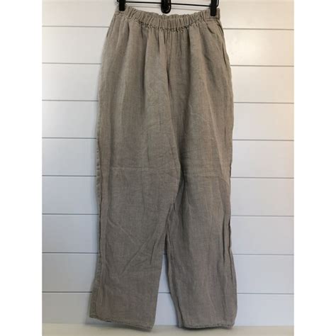 Flax Pants Jumpsuits Flax By Jeanne Engelhart Womens Linen Pull