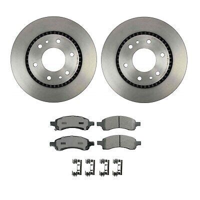 Akebono Proact Front Brake Kit Rotors Ceramic Pads For Rainer