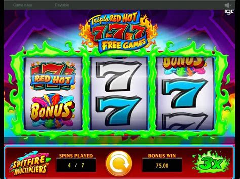 Triple Red Hot Slot Machines