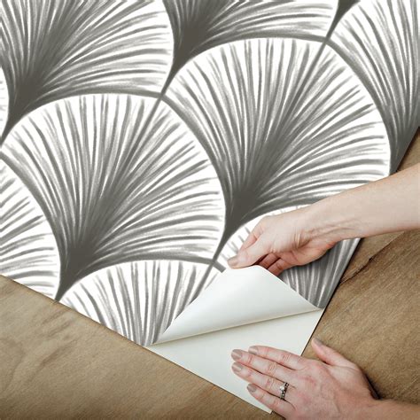 NuWallpaper Amari Gray Peel & Stick Wallpaper | Michaels | Peel and