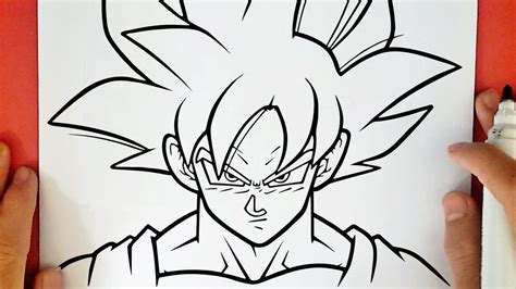 Goku Para Dibujar Ultra Instinto Dominado Dibutop dibutop oficial ...