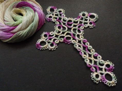 Tulip Tatting Cotton Thread Alenaleadesign Spring Colors Tatted Lace