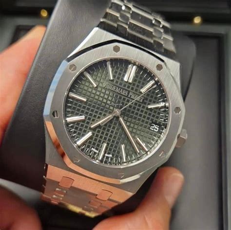 Audemars Piguet New Royal Oak Th Anniversary Green Dial F R