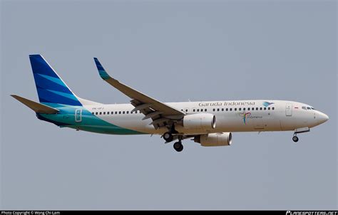 PK GFJ Garuda Indonesia Boeing 737 86N WL Photo By Wong Chi Lam ID