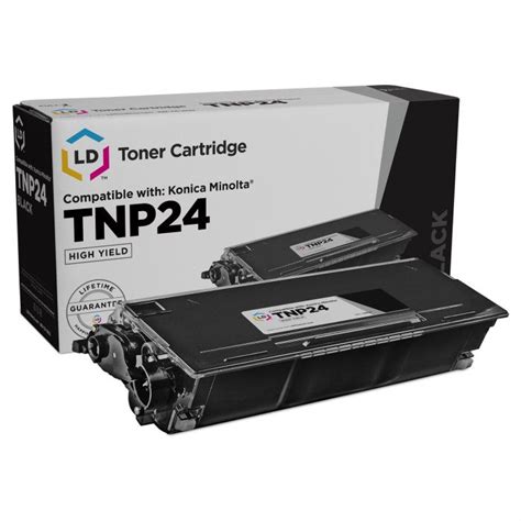 Konica Minolta TNP24 Black Toner Cartridge High Yield 4inkjets