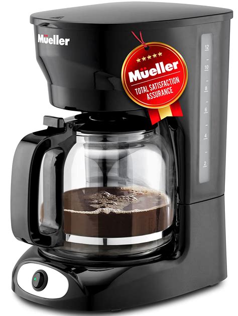 Buy Mueller 12-Cup Drip Coffee Maker, Auto Keep Warm Function, Smart ...