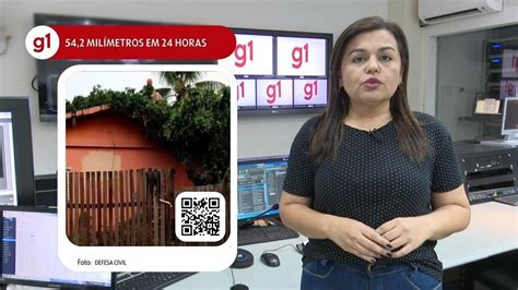 Vídeo g1 em 1 Minuto AC Em um dia chove mais da metade do esperado