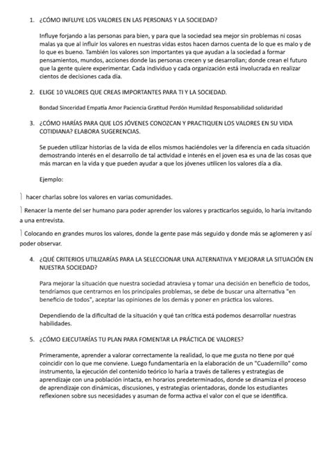 Cómo Promover Los Valores En La Sociedad Para Mejorar La Calidad De Vida Escuela Particular