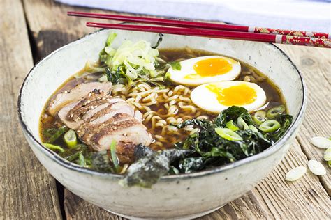 Duck Ramen Opskrift P Japansk Ramen Suppe Med Nudler