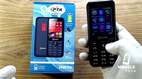 Unboxing Review Qmobile E Pro Without Cmera Phone Voice Changer