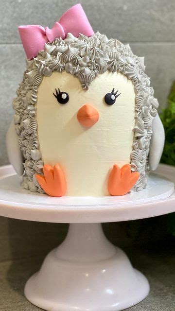 Cake For Days On Instagram The Fluffy Baby Penguin Totally