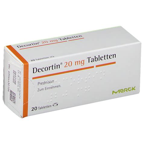 Decortin® 20 mg 20 St - shop-apotheke.com