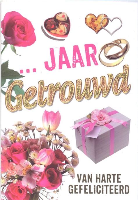 Wenskaart Jaar Getrouwd