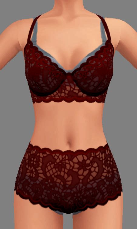 Love Day Lace Lingerie Gallery The Sims Create A Sim CurseForge