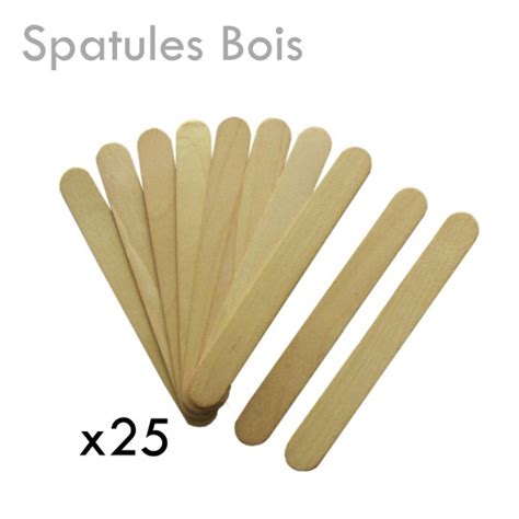 Spatules En Bois Pour Pilation