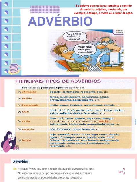 O Que É Advérbio Exemplo - O que é um Advérbio? Definição e Exemplos | PDF