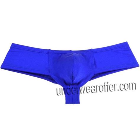Men S Cheeky Booty Bikini Boxers Bluge Pouch Thong Pants Hight Cut Boxer Briefs Mu
