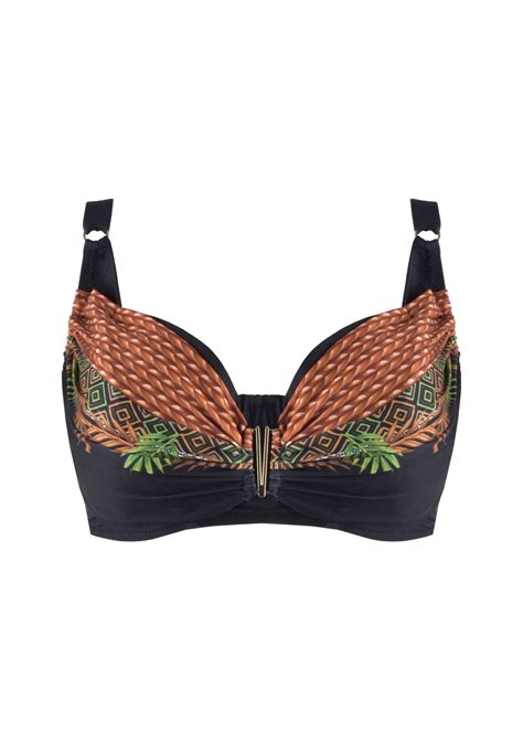Crool Bikini Top Gathered Cup F Tropical Zeta Curves