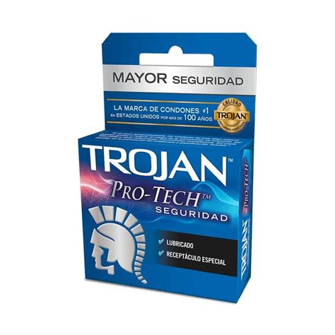 Condón Trojan Pro Tech Seguridad Comprar En Femmesmx