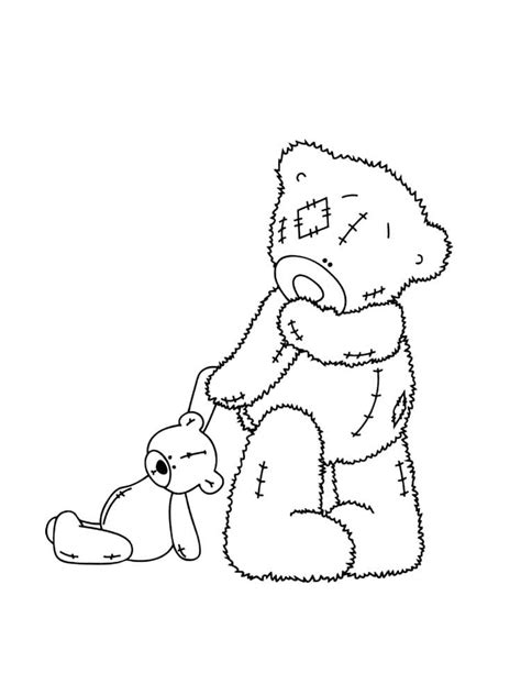 Me To You Bears Coloring Pages WONDER DAY Coloring Pages For