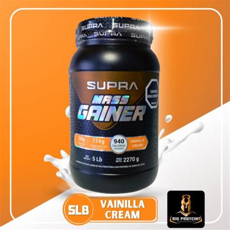 Mass Gainer Lb Vainilla Cream Big Proteint