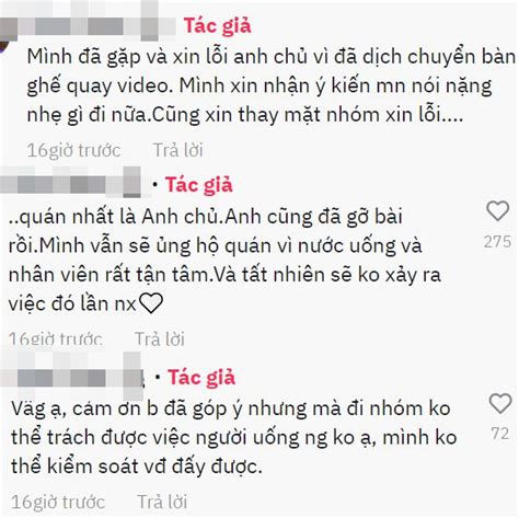 Vào quán cafe quay nhờ clip hot trend nhóm TikToker bị ném đá dữ dội vì tự ý làm xô lệch bàn