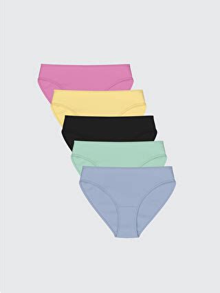 Plain Bikini Panties Pack S Z FJA LC Waikiki