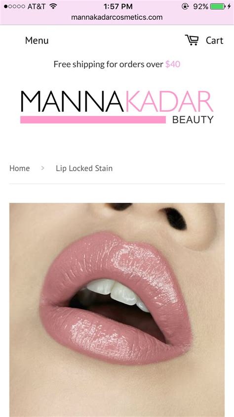 Nude Petal Pink Manna Kadar Lips Beauty Makeup