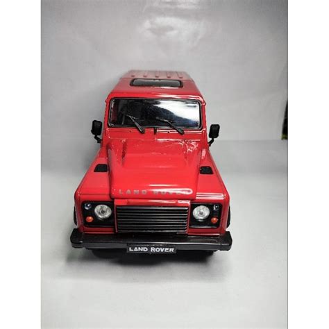 Miniatura De Metal Land Rover Defender Escala Welly Shopee Brasil