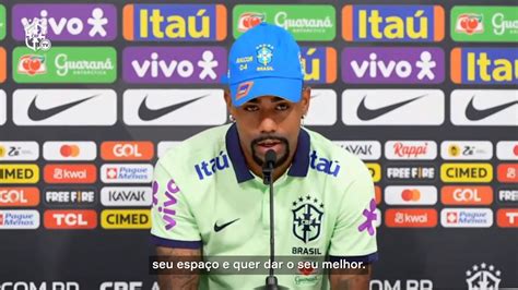 Malcom fala sobre disputa sadia por posição na Seleção Gazeta Esportiva