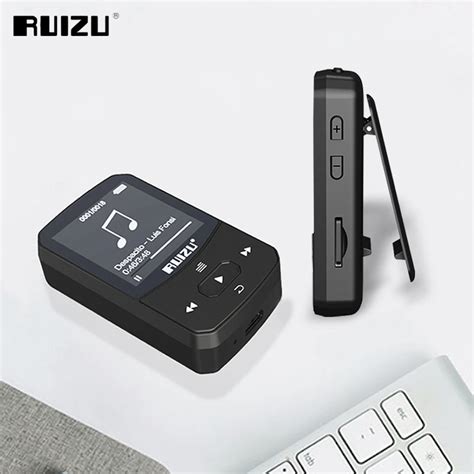 Ruizu X Clip Mp Player With Bluetooth Lossless Sport Music Player