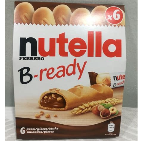 Ferrero Nutella B Ready 6 X 22g 132g Shopee Malaysia