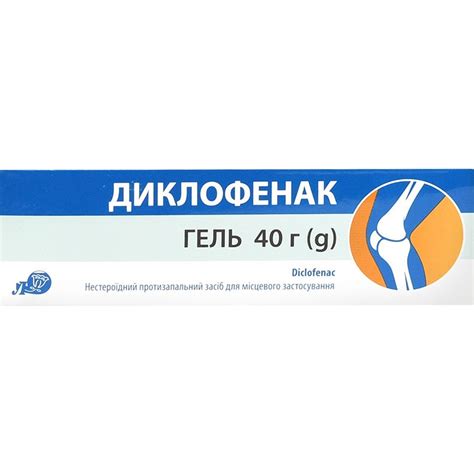 Диклофенак гель 5% 40г – AptekaCare