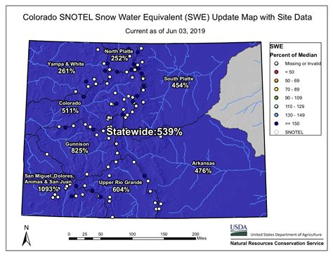 Colorado Statewide Snowpack 539% Normal | South-West Massive 1093% ...