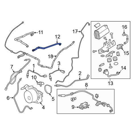 Land Rover Oe Lr057206 Left Pcv Valve Hose