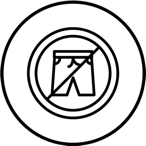 Premium Vector Vector Design Nude Beach Icon Style