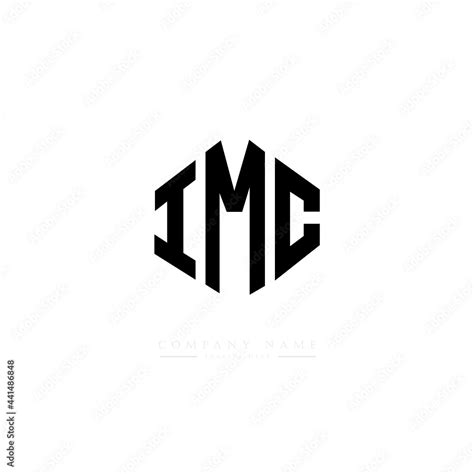Imc Letter Logo Design With Polygon Shape Imc Polygon Logo Monogram