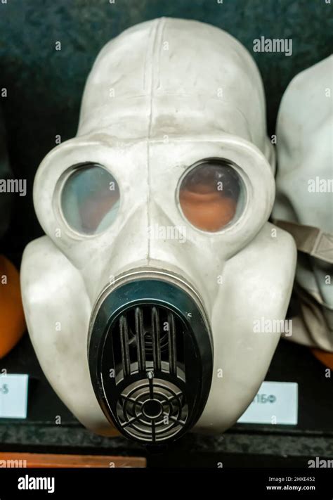 Eine Gasmaske Pbf Oder Filterung Pbf Gasmasken Wurden Vom Sowjetischen