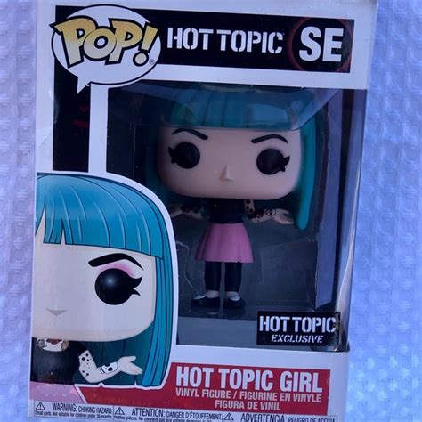 Funko Toys Funko Pop Hot Topic Girl Vinyl Collectible Hot Topic Exclusive Poshmark