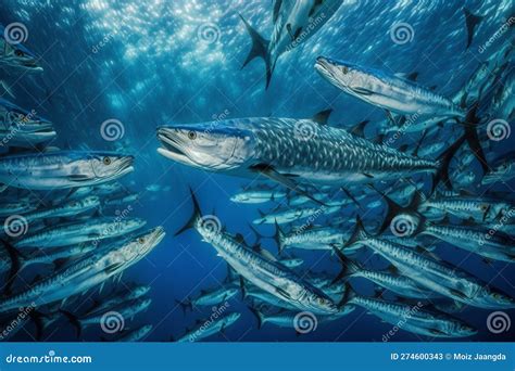 barracuda marine life animal stock photography cartoondealercom