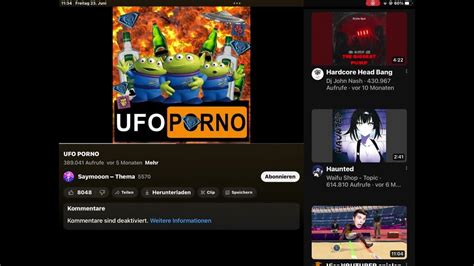 Ufo Porno 2000 Lautstärke Youtube