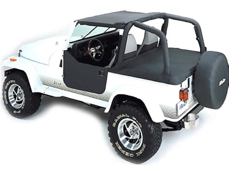 Achetez Bestop Bache Bikini Strapless Black Denim Pour Jeep Wrangler Yj Au Meilleur Prix Chez