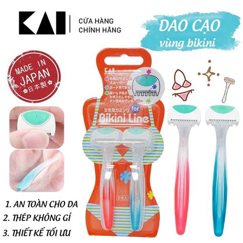 Dao C O Bikini Th N Nh A Kai Bikini Line Razor Th Gi I Skinfood