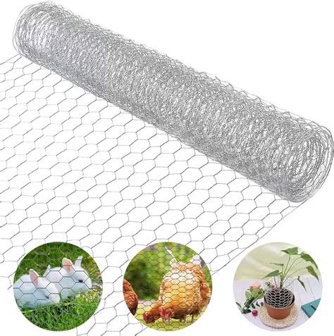 Chicken Wire Fencing 16 396 Inch Chicken Wire Mesh Poultry Wire Netting Hexagonal Galvanized