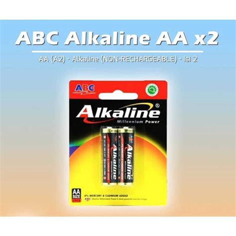 Jual Ba Batre Abc Alkaline Aa A Aaa A Isi Original Baterai