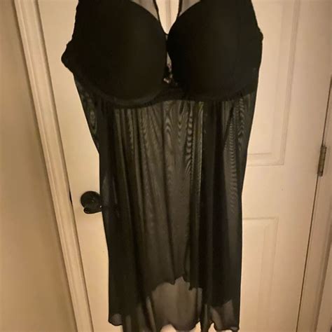 Intimates Sleepwear New Black Lingerie Teddy Poshmark