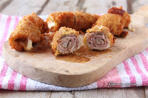 Involtini Di Maiale Farciti Con Prosciutto Cotto E Formaggio Gioie In