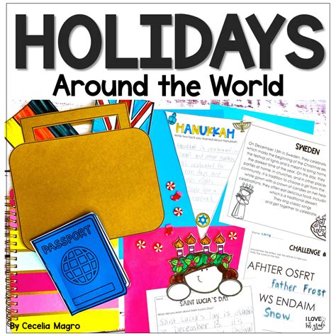 Holidays Around The World Escape Room I Love St Grade